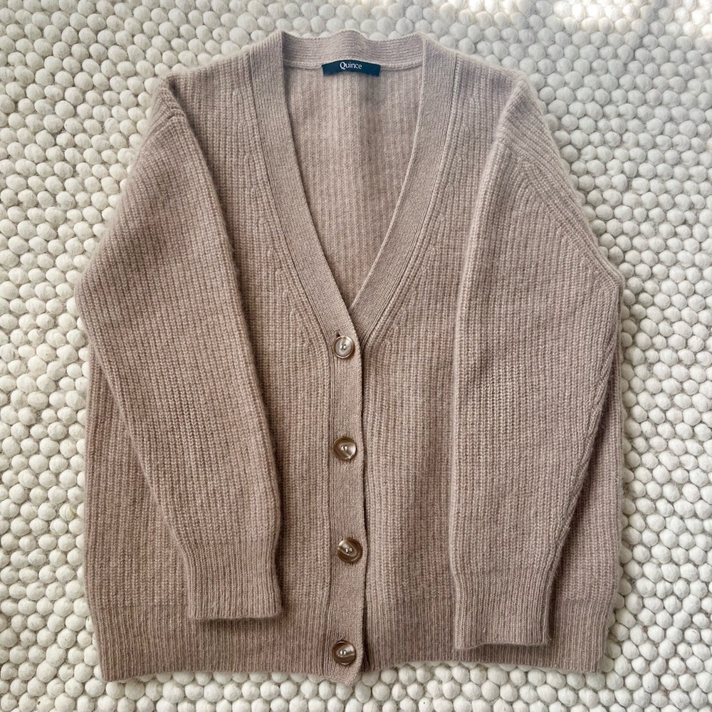 Quince cashmere cardigan
